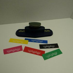 FISKARS Paper Punch Border Edge Lace Card Making